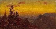 Sanford Robinson Gifford From the Shawangunk Mountains oil on canvas